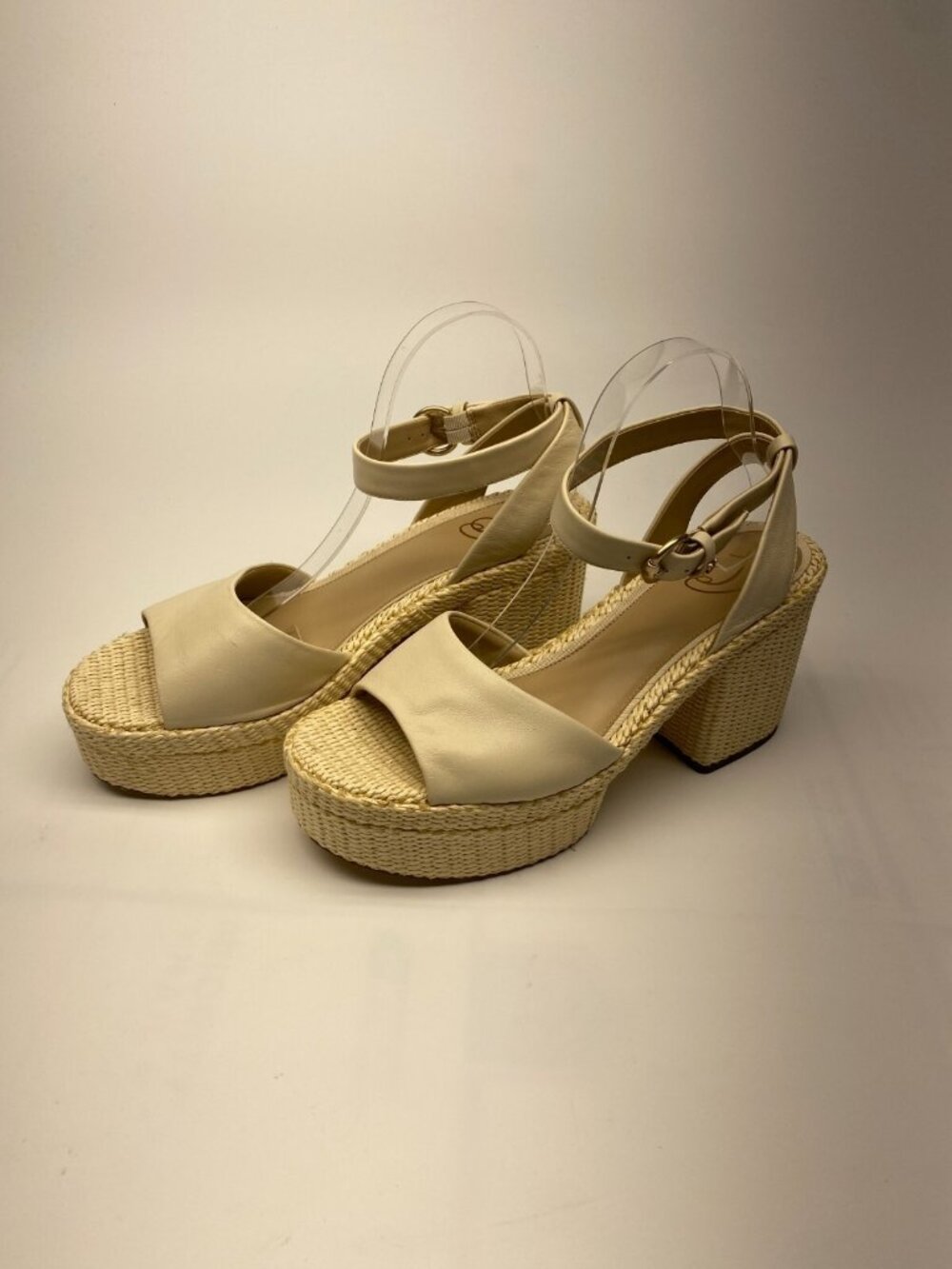 Sam Edelman Womens Immie Leather Platform Sandal Sz 11